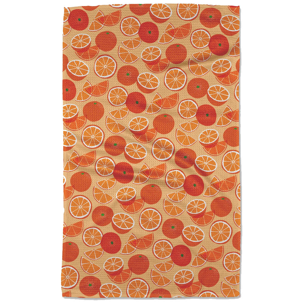 Only Oranges Kitchen Tea Towel