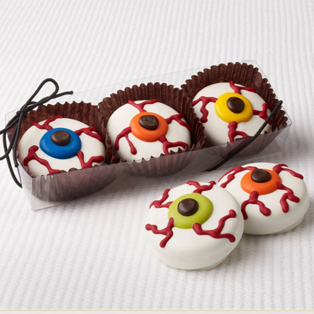 Chocolate Covered Oreo Eyeballs
