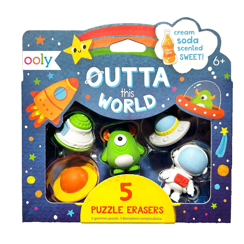 Outta This World-Scented Puzzle Eraser