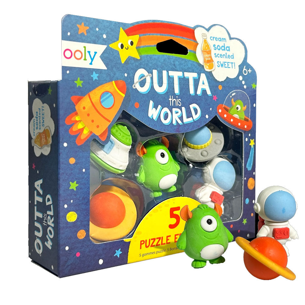 Outta This World-Scented Puzzle Eraser