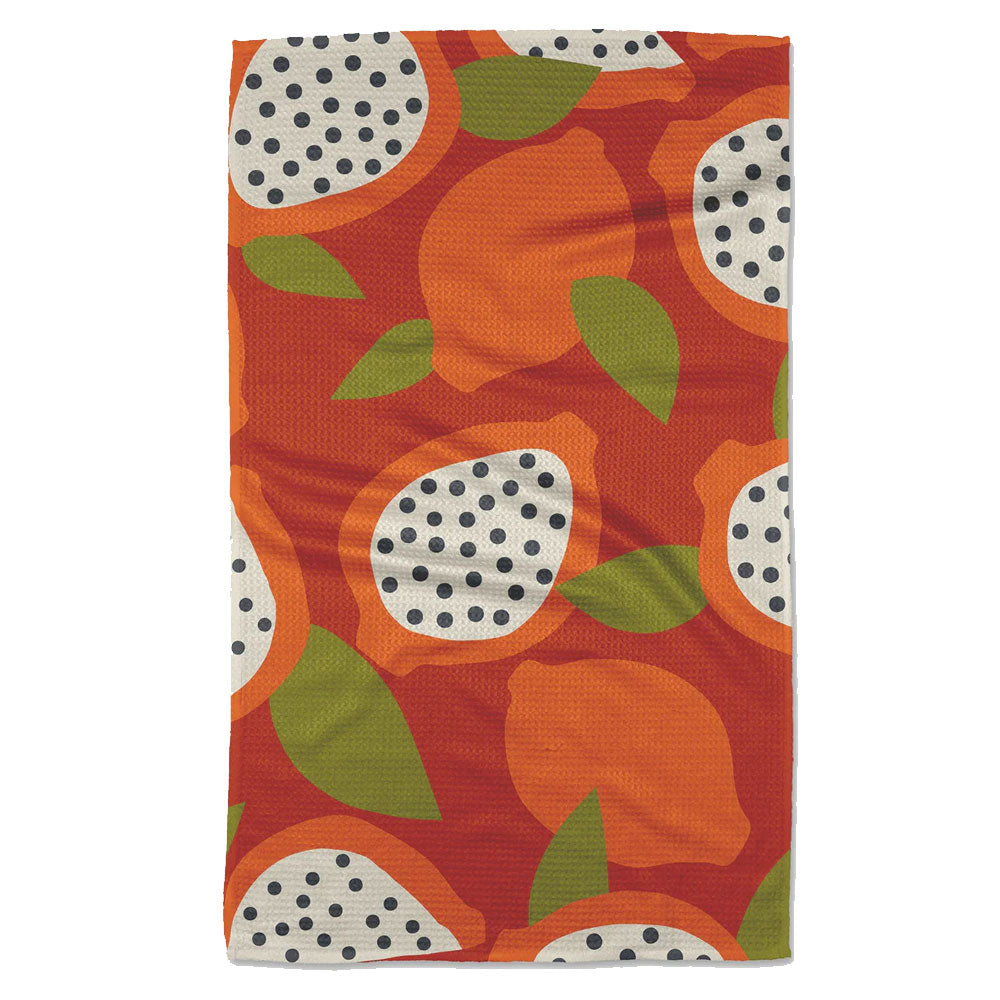 Papaya Playtime Kitchen Tea Towel