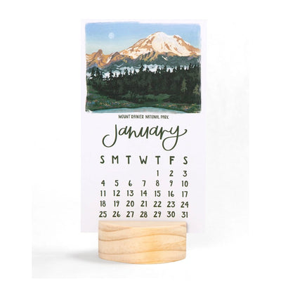 National Parks 2026 Stump Calendar