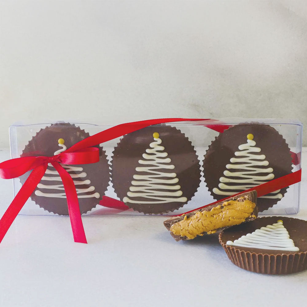 Milk Chocolate Peanut Butter Cups - Christmas Tree