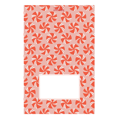 Peppermint Folded Note