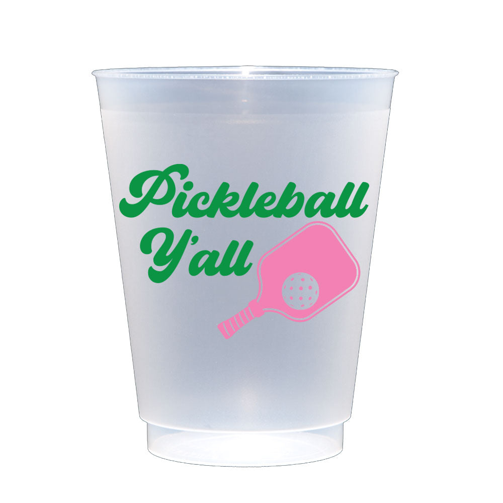 Pickleball Y'all Shatterproof Cups (16 oz)
