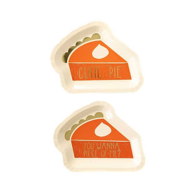 Pumpkin Pie Paper Plates