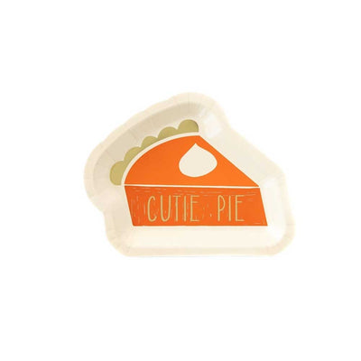Pumpkin Pie Paper Plates