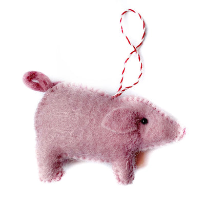 Farm Animal Wool Ornaments