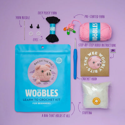 The Woobles Beginner Crochet Kits