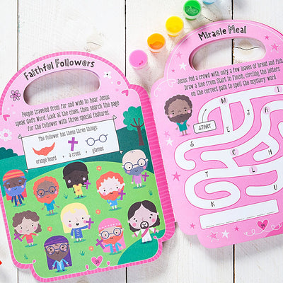My Pretty Pink Bible Activity Book
