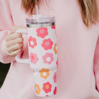 Playful Pattern Tumbler - 40 oz