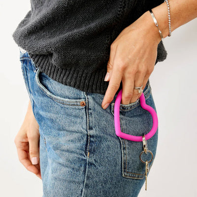 Heart Shaped O Key Ring