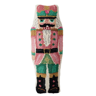 Pink Nutcracker Christmas Pillows