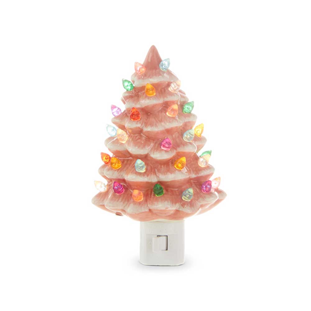 6" Vintage Tree Night Light