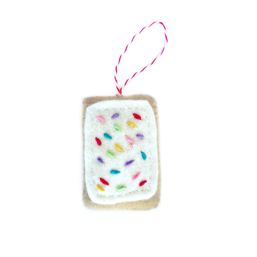 Pop Tart Wool Ornaments