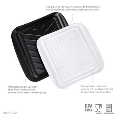 Prep & Serve Trays (set of 2)