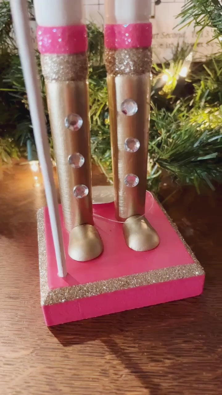 Glittered Nutcracker