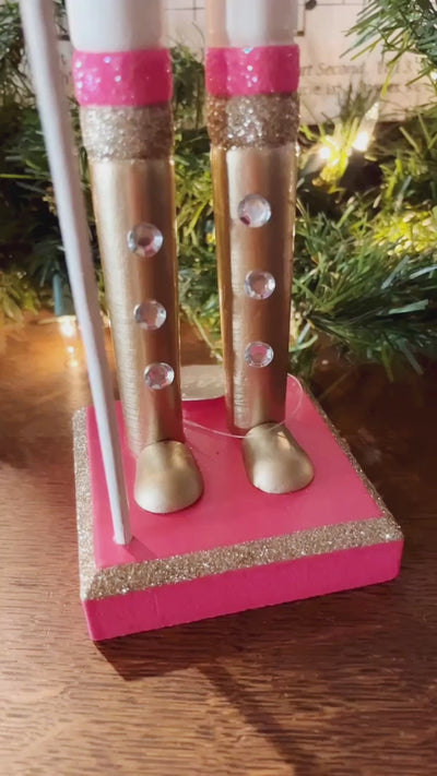 Glittered Nutcracker