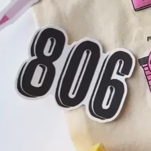 806 Waterproof Sticker