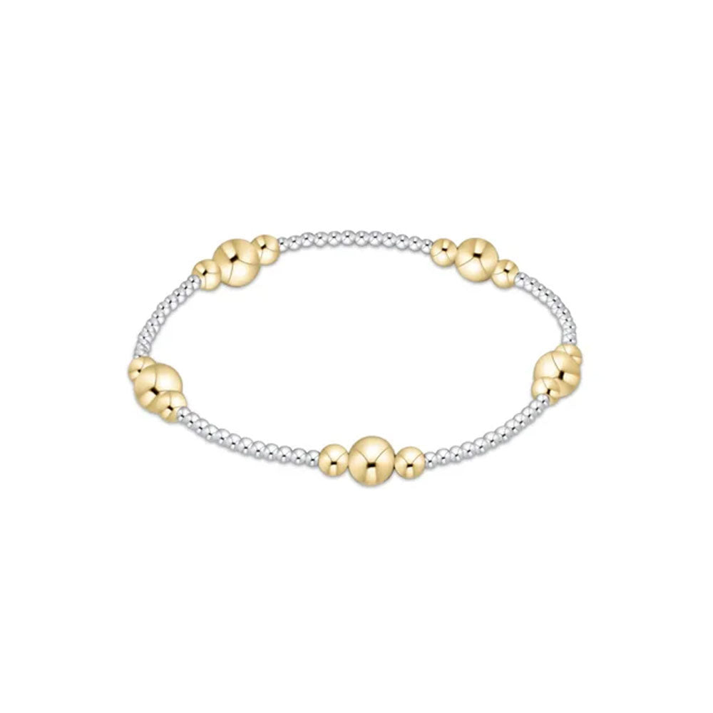 Purpose Gold 6mm Bead Bracelet - Mixed Metal