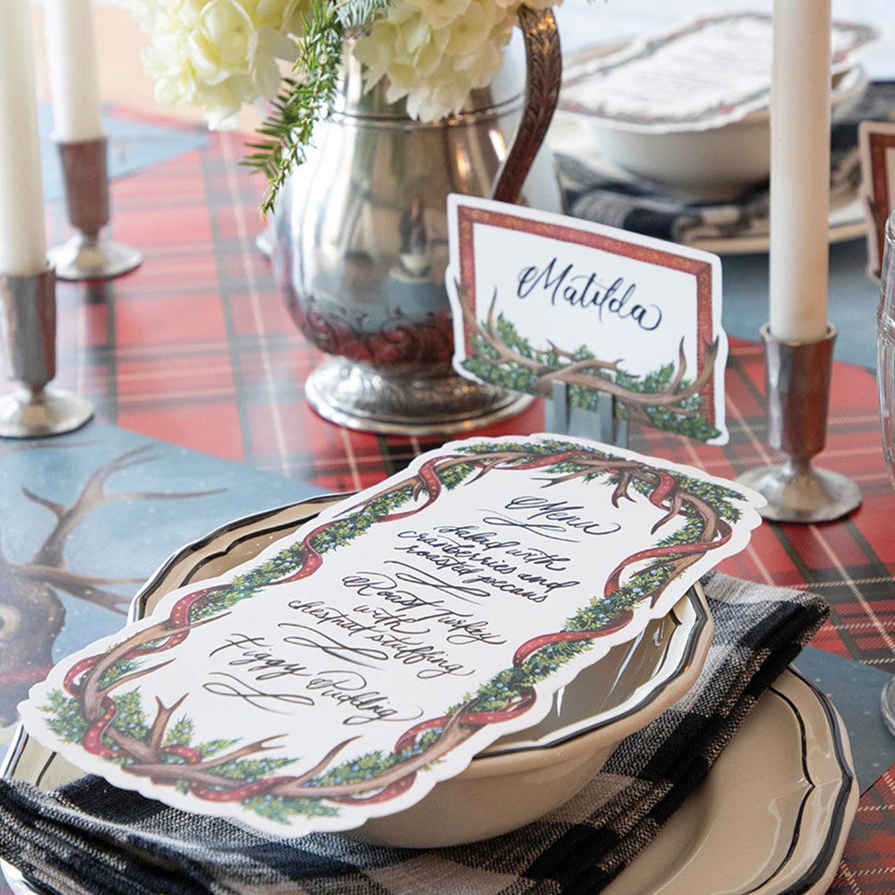 Holiday Paper Decorations - Reindeer