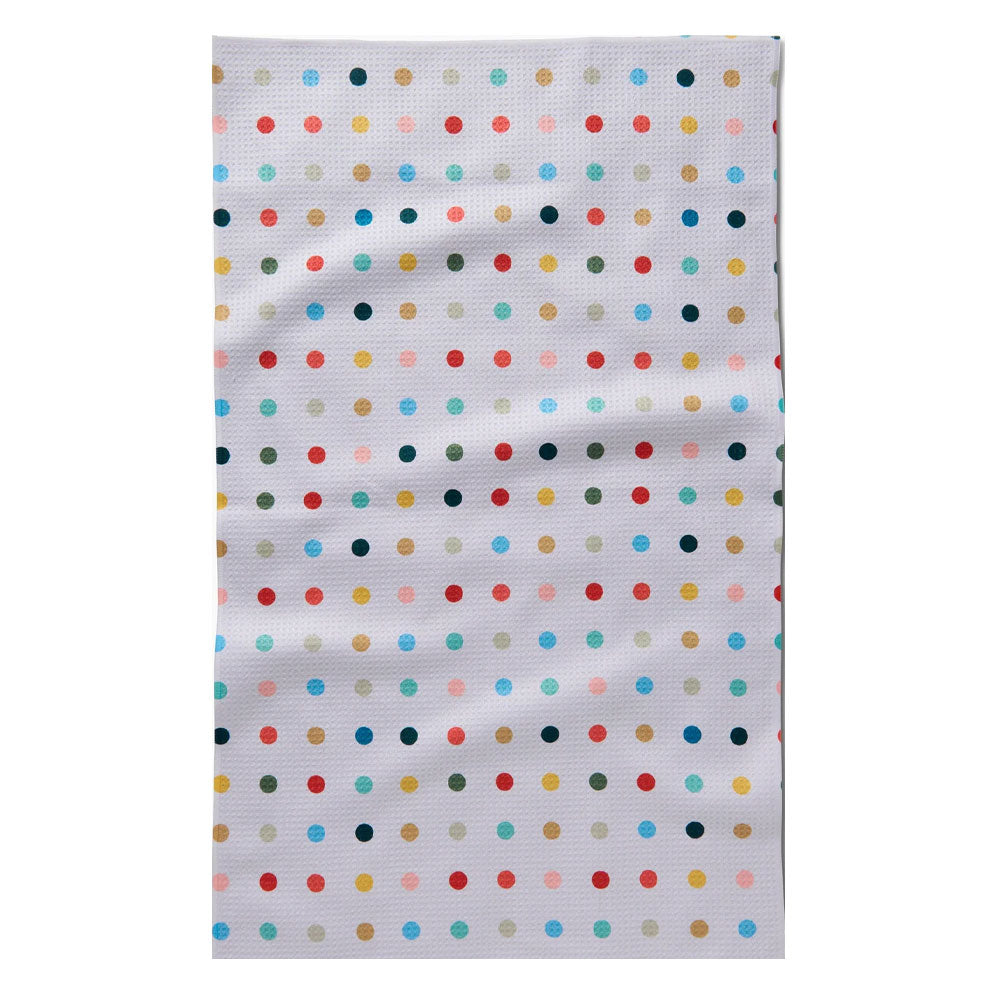Retro Dot Kitchen Tea Towel