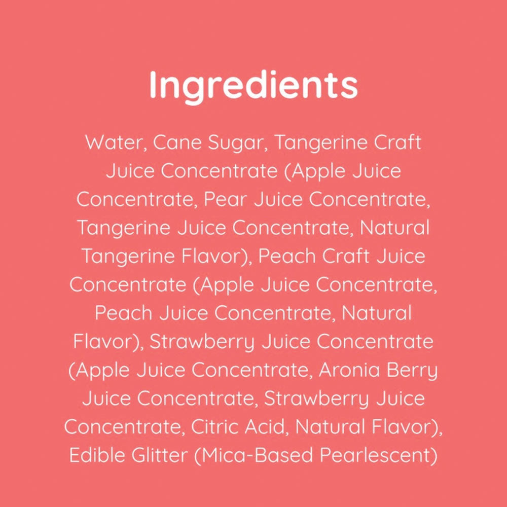 Glitter Sangria Cocktail Mix/ Syrup