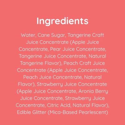 Glitter Sangria Cocktail Mix/ Syrup