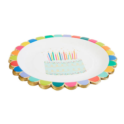 Sprinkle Birthday Dinner Plates (8ct)
