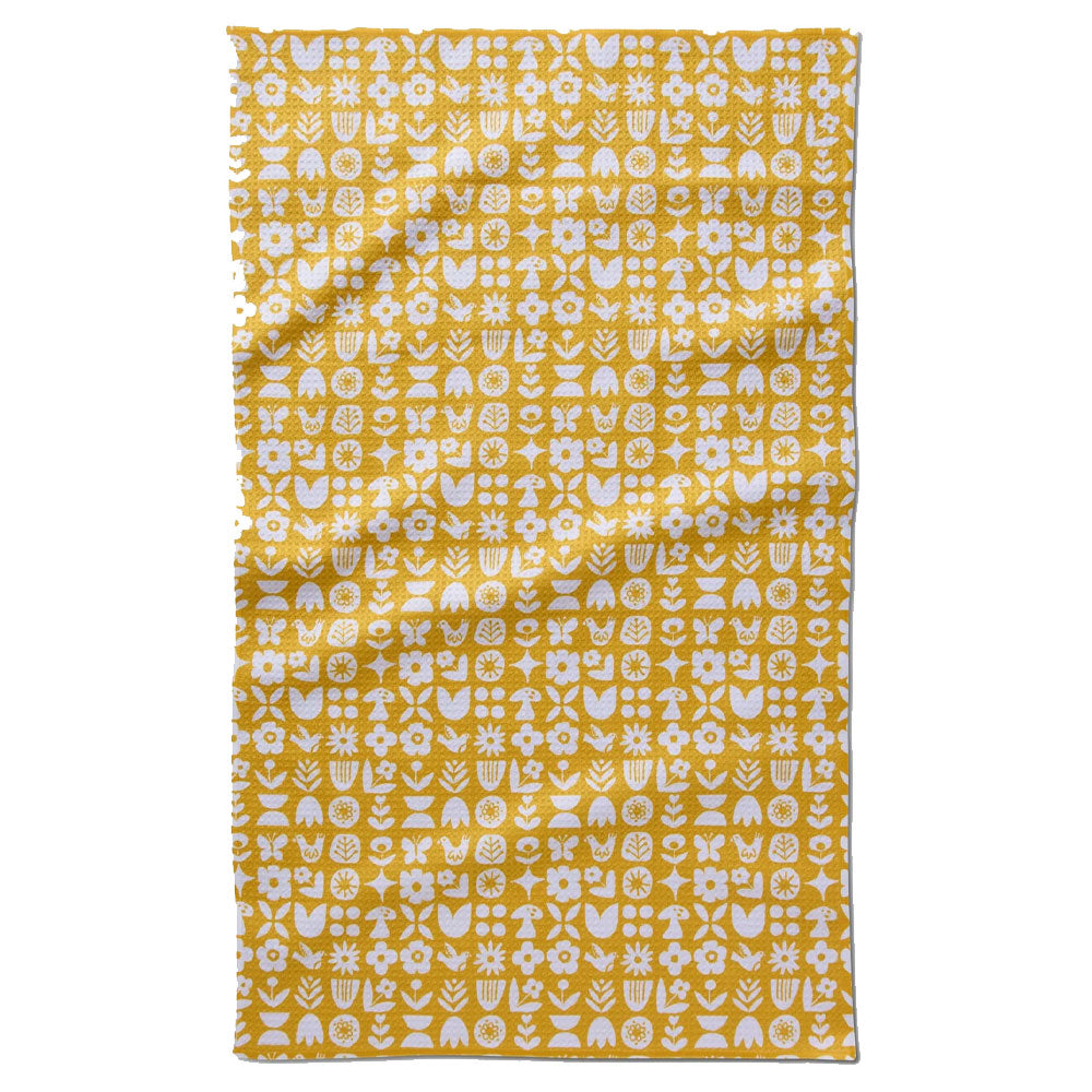Scandi Spring Kitchen Tea Towel
