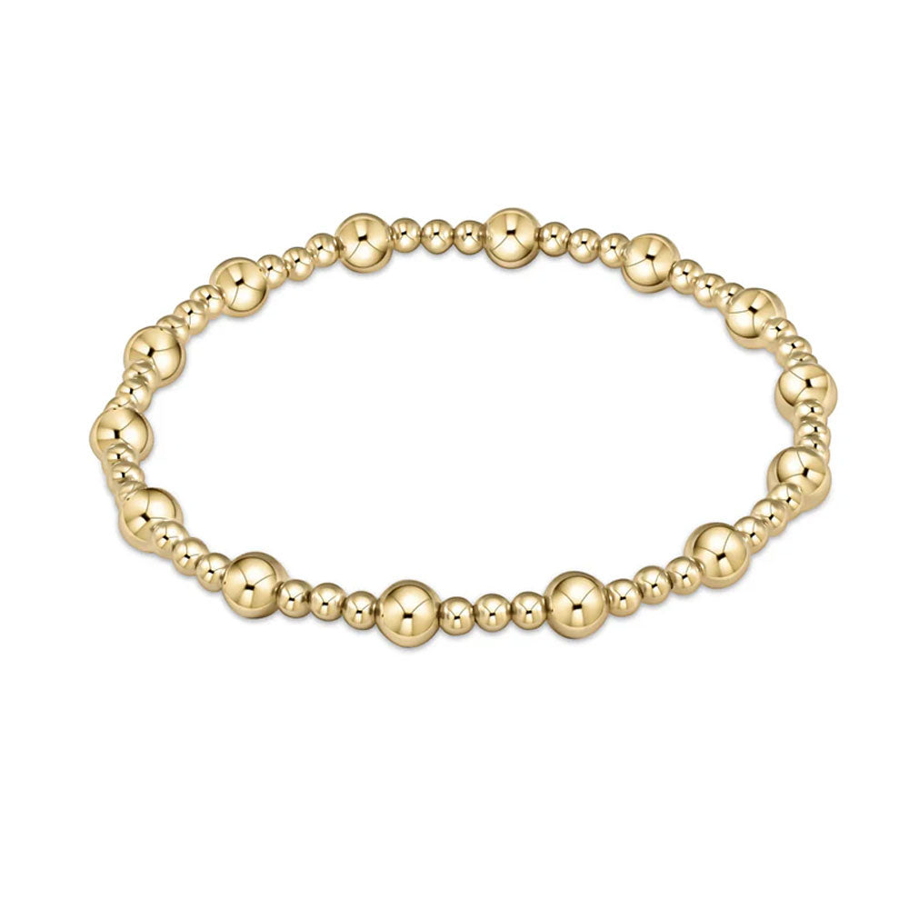 Classic Sincerity Gold 5mm Bead Bracelet