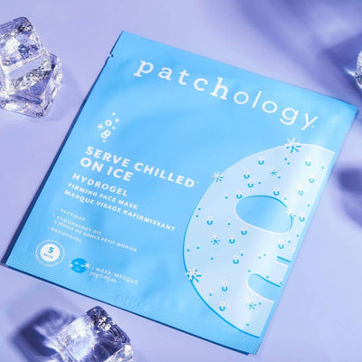 Served Chilled on Ice Hydrogel Sheet Mask