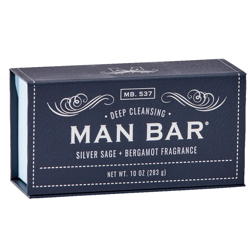 Silver Sage & Bergamot Man Bar Soap