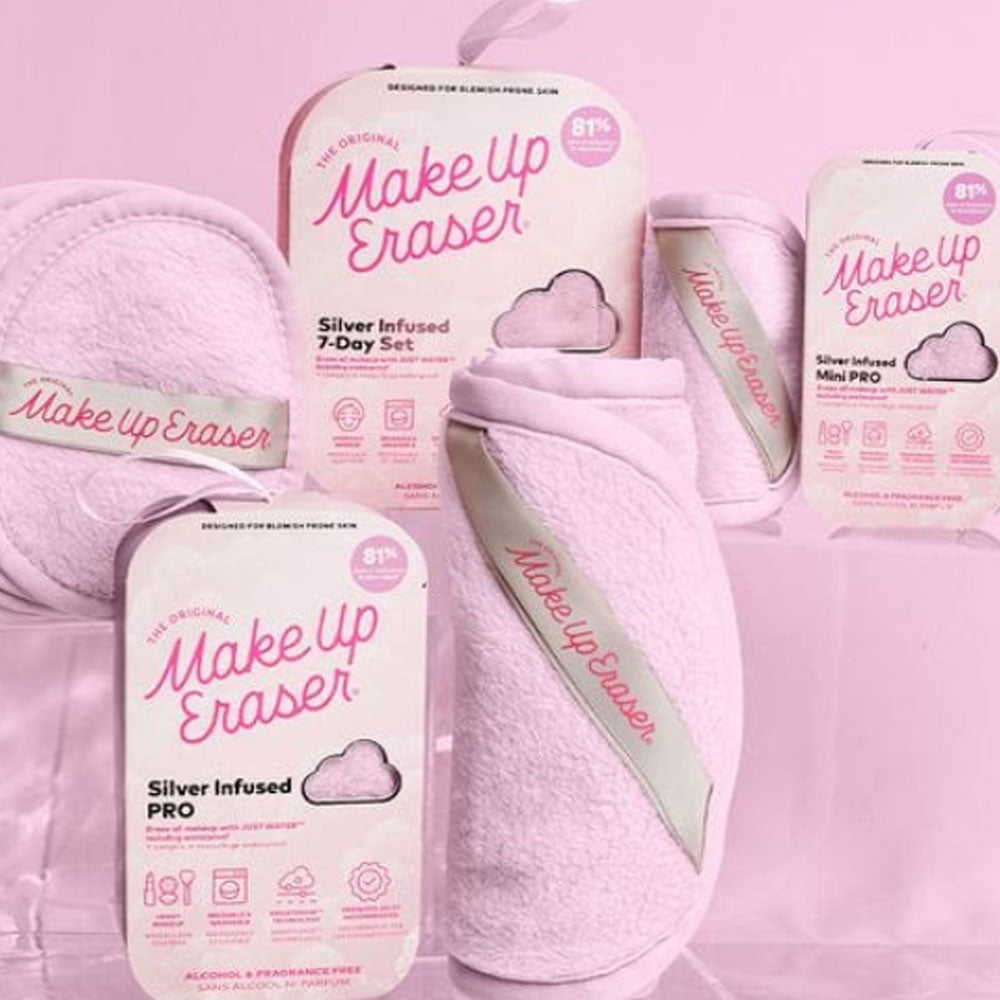 Silver Infused Makeup Eraser 7-Day Set