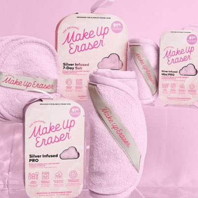 Silver Infused Makeup Eraser 7-Day Set