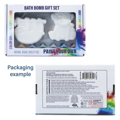 Monkey and Sloth-Paint Your Own Bath Bomb