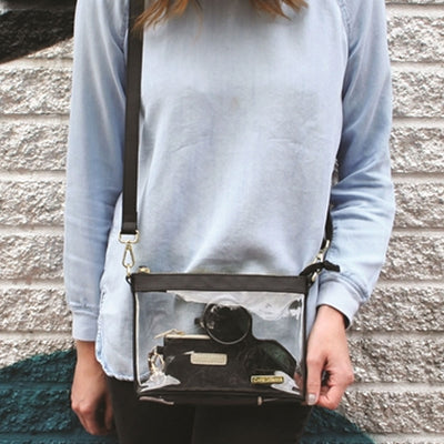 Trimmed Clear Crossbody