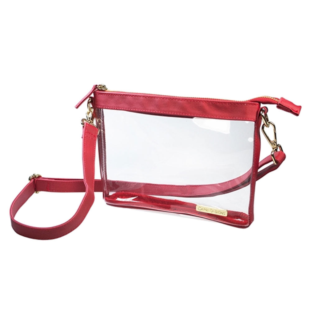 Trimmed Clear Crossbody