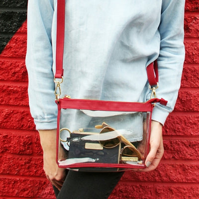 Trimmed Clear Crossbody