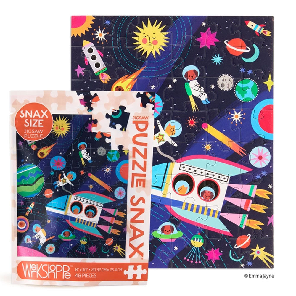 Pets In Space Jigsaw Puzzle (48 pieces)