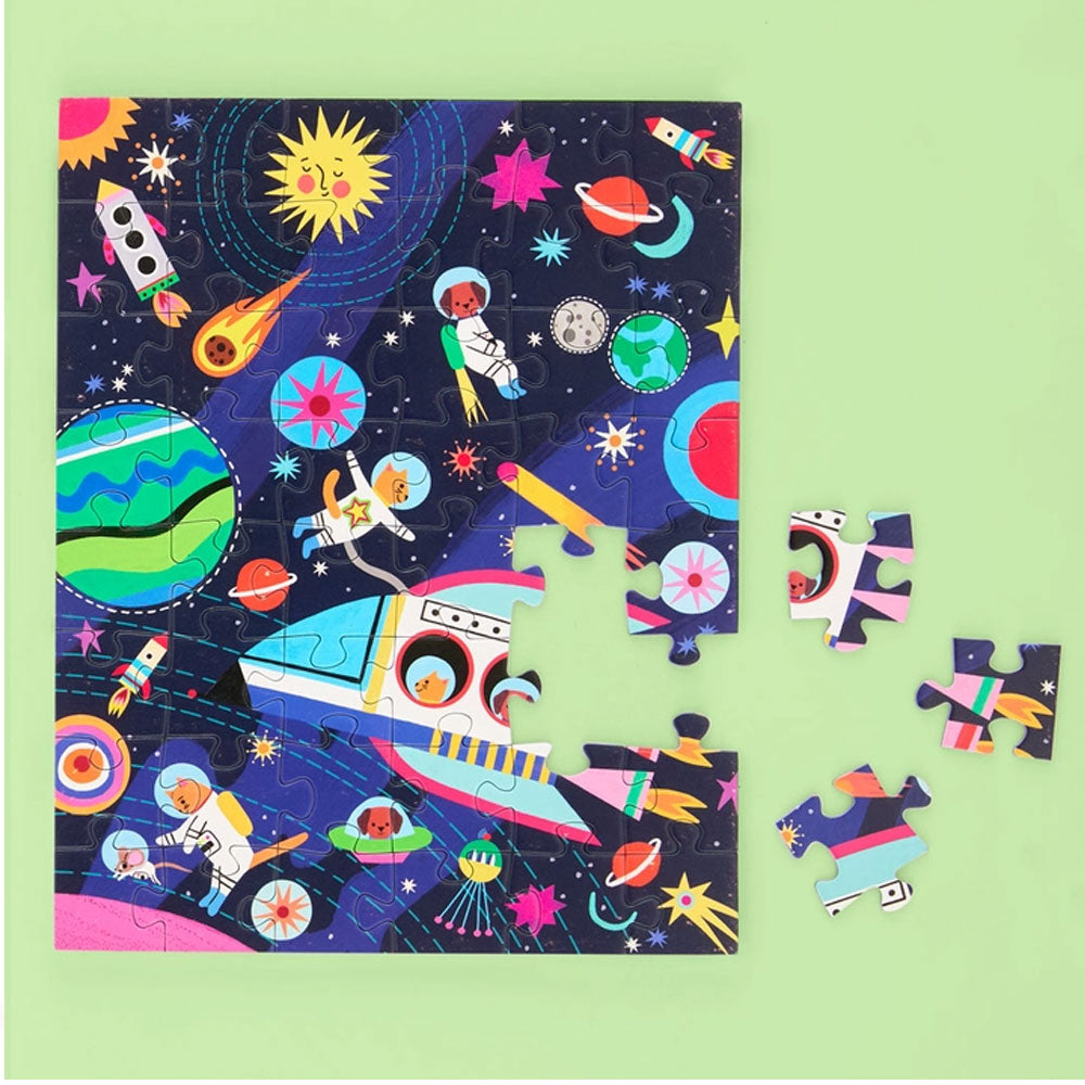 Pets In Space Jigsaw Puzzle (48 pieces)