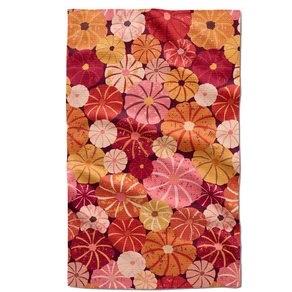 Spicy Pumpkins Tea Towel