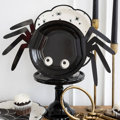 Spider Shaped Paper Plate