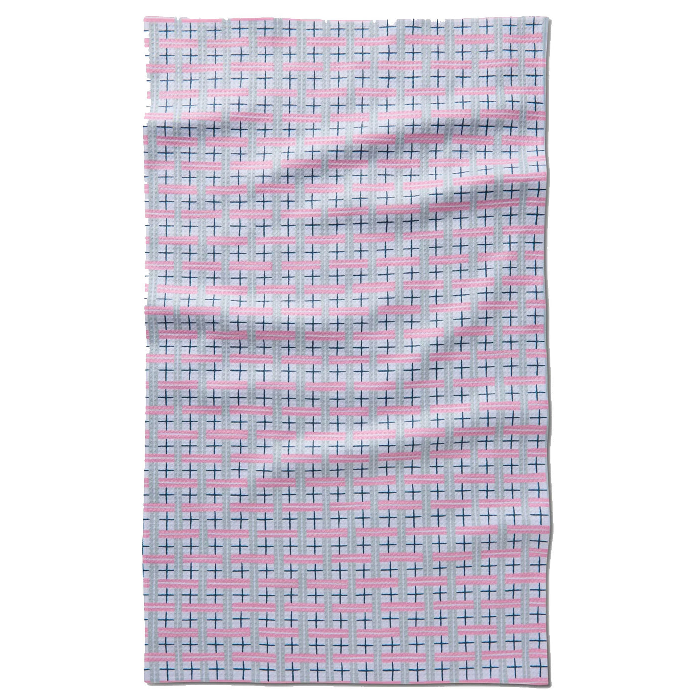 Spring Cottage Plaid Kitchen Tea Towel