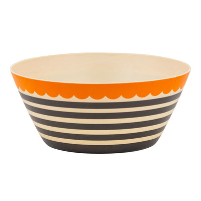 Striped Bamboo Bowl