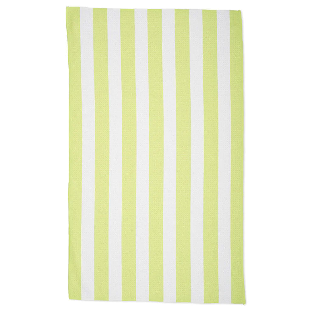 Summer Bold Green Kitchen Tea Towel