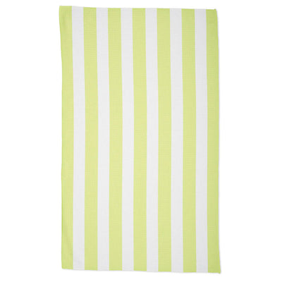 Summer Bold Green Kitchen Tea Towel