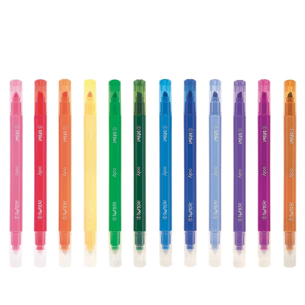 Switch-eroo Color-Changing Markers (Set of 12)