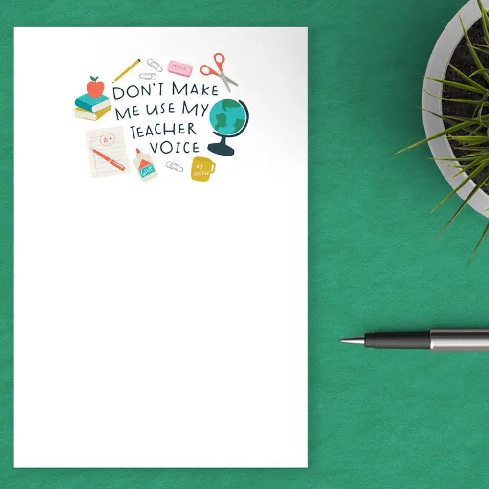 Teacher Voice Notepad
