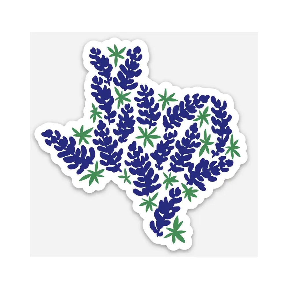 Texas Bluebonnet Sticker